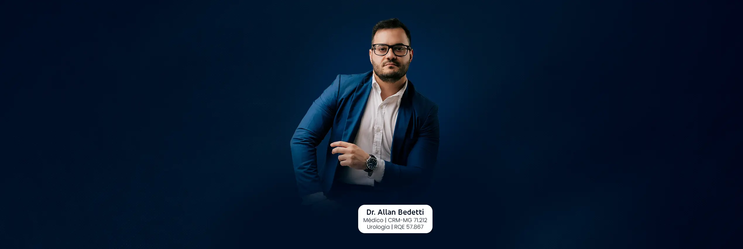 Dr. Allan Bedetti em atendimento de urologia oncológica